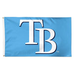 Tampa Bay Rays Light Blue Flag - Deluxe 3' X 5'