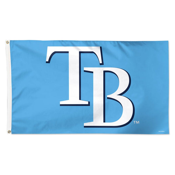 Tampa Bay Rays Light Blue Flag - Deluxe 3' X 5'