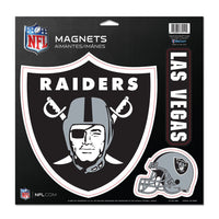Las Vegas Raiders Vinyl Magnet 11" x 11"