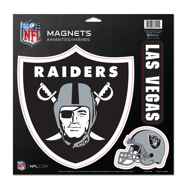 Las Vegas Raiders Vinyl Magnet 11" x 11"