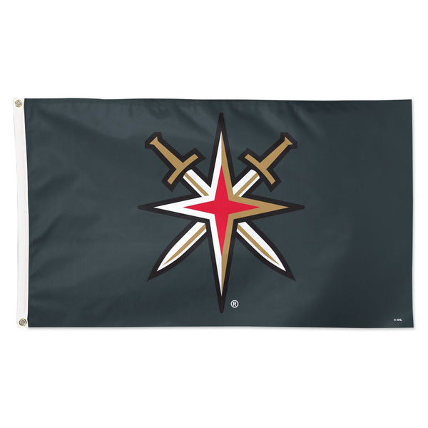 Vegas Golden Knights LOGO 2 Flag - Deluxe 3' X 5'