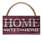 Mississippi State Bulldogs Wood Sign w/Rope 5" x 10"