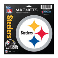 Pittsburgh Steelers Vinyl Magnet 11" x 11"