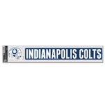 Indianapolis Colts Fan Decals 3" x 17"