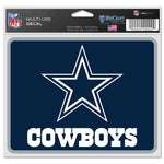 Dallas Cowboys Fan Decals 5" x 6"