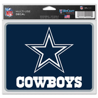 Dallas Cowboys Fan Decals 5" x 6"