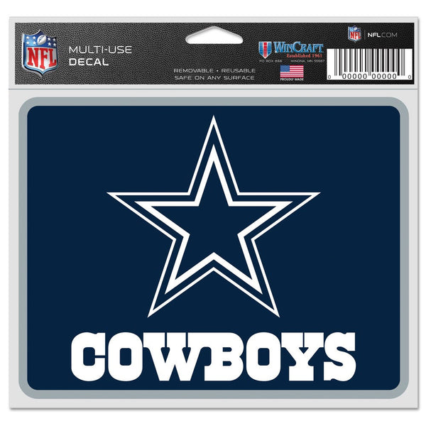 Dallas Cowboys Fan Decals 5" x 6"