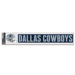 Dallas Cowboys Fan Decals 3" x 17"