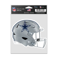 Dallas Cowboys Helmet Fan Decals 3.75" x 5"