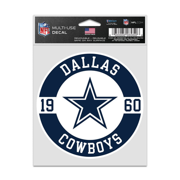Dallas Cowboys Patch Fan Decals 3.75" x 5"