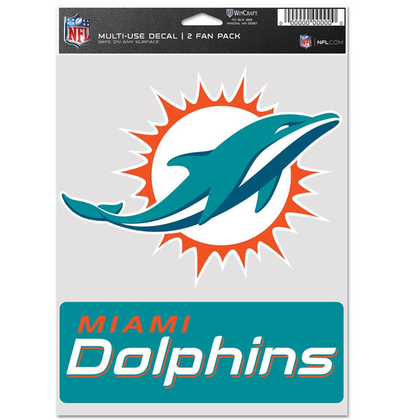 Miami Dolphins Multi Use 2 Fan Pack