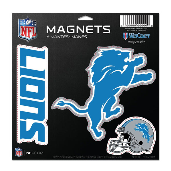 Detroit Lions Vinyl Magnet 11" x 11"