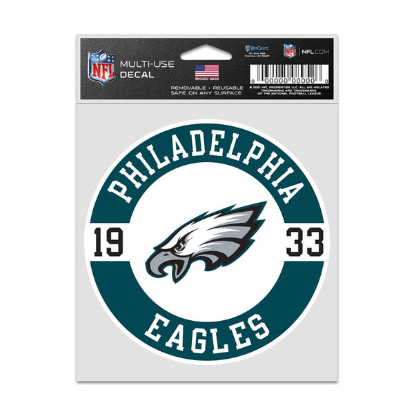 Philadelphia Eagles Patch Fan Decals 3.75" x 5"