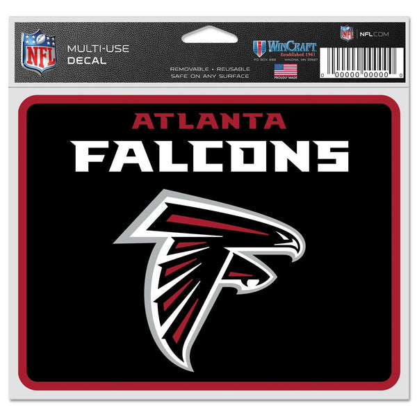 Atlanta Falcons Fan Decals 5" x 6"
