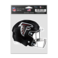 Atlanta Falcons Helmet Fan Decals 3.75" x 5"