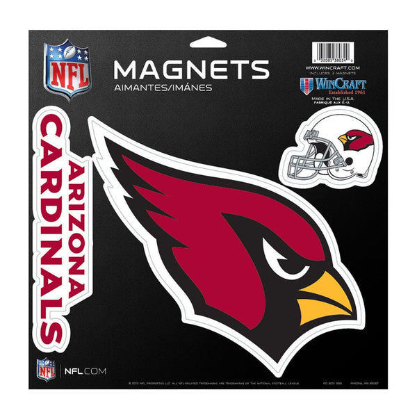 Arizona Cardinals Vinyl Magnet 11" x 11"