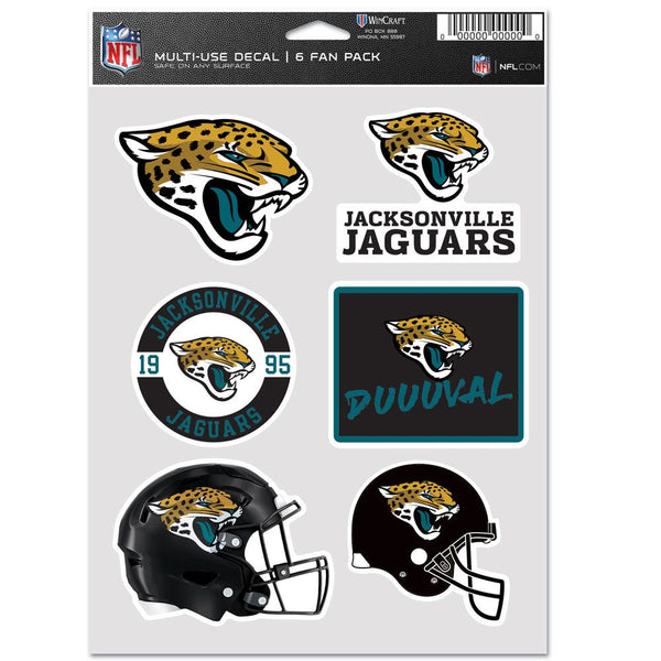 Jacksonville Jaguars Multi Use 6 Fan Pack