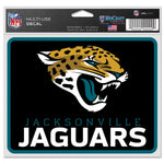 Jacksonville Jaguars Fan Decals 5" x 6"