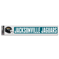 Jacksonville Jaguars Fan Decals 3" x 17"