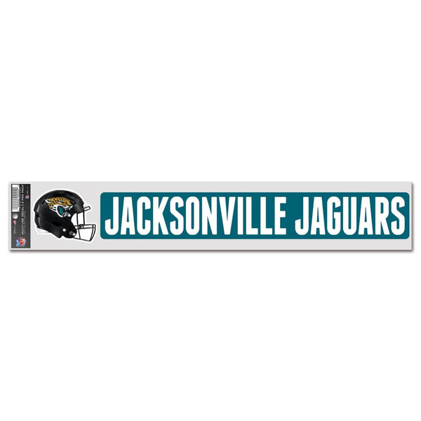 Jacksonville Jaguars Fan Decals 3" x 17"