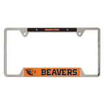 Wholesale-Oregon State Beavers Metal License Plate Frame