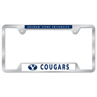 Brigham Young Cougars Metal License Plate Frame