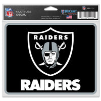 Las Vegas Raiders Fan Decals 5" x 6"