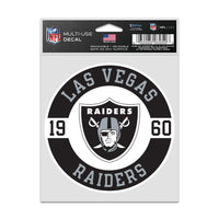 Las Vegas Raiders Patch Fan Decals 3.75" x 5"