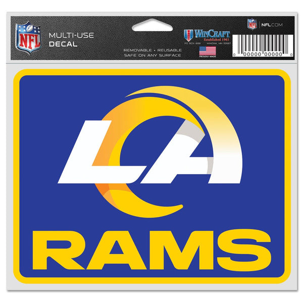 Los Angeles Rams Fan Decals 5" x 6"