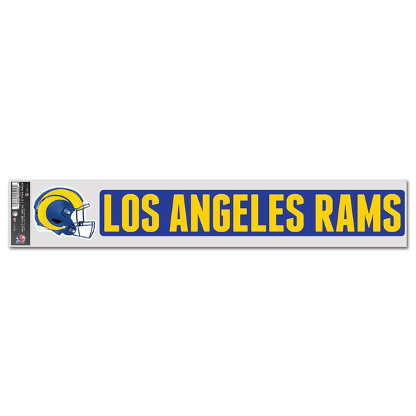 Los Angeles Rams Fan Decals 3" x 17"