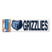 Memphis Grizzlies Perfect Cut Decals 3" x 10"