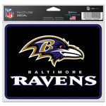 Baltimore Ravens Fan Decals 5" x 6"