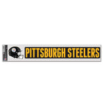 Pittsburgh Steelers Fan Decals 3" x 17"