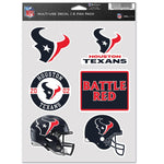Houston Texans Multi Use 6 FAN PACK