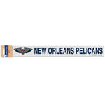 New Orleans Pelicans Perfect Cut Decals 2" x 17"