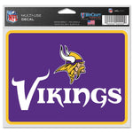 Minnesota Vikings Fan Decals 5" x 6"