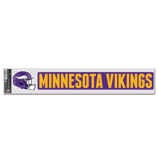 Minnesota Vikings Fan Decals 3" x 17"
