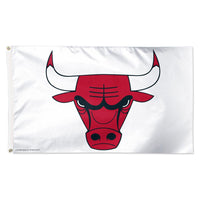 Chicago Bulls White Flag - Deluxe 3' X 5'