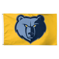Memphis Grizzlies Yellow Flag - Deluxe 3' X 5'