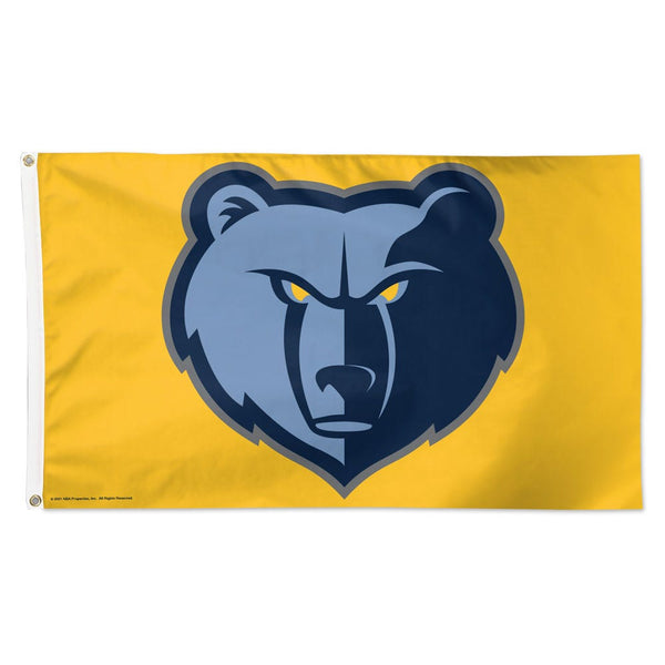 Memphis Grizzlies Yellow Flag - Deluxe 3' X 5'