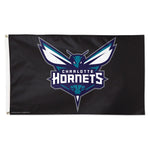 Charlotte Hornets black Flag - Deluxe 3' X 5'
