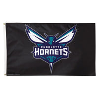 Charlotte Hornets black Flag - Deluxe 3' X 5'