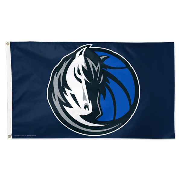 Dallas Mavericks navy Flag - Deluxe 3' X 5'