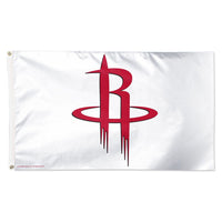 Houston Rockets White Flag - Deluxe 3' X 5'