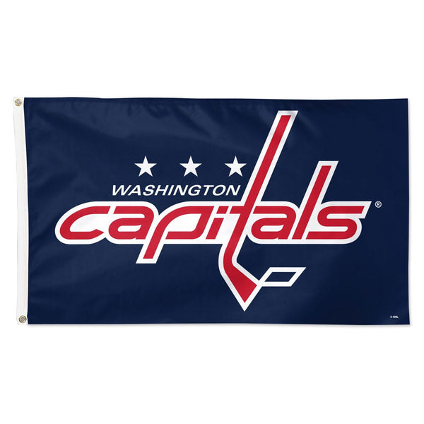 Washington Capitals secondary Flag - Deluxe 3' X 5'