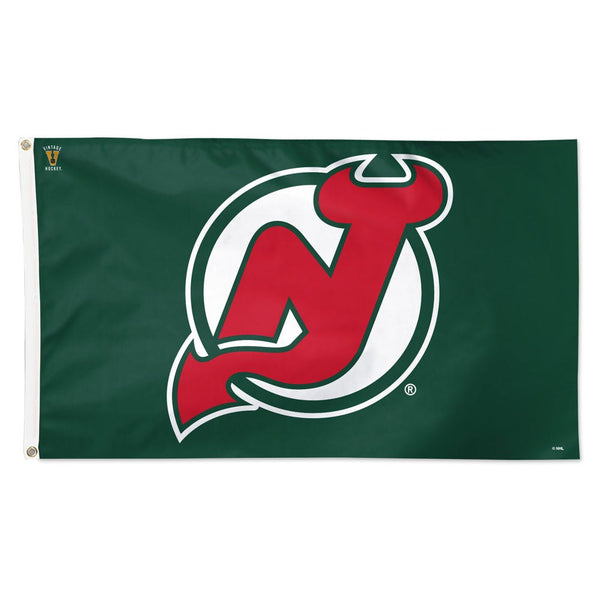New Jersey Devils Vintage Flag - Deluxe 3' X 5'