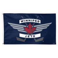 Winnipeg Jets secondary Flag - Deluxe 3' X 5'