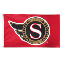 Ottawa Senators Secondary Flag - Deluxe 3' X 5'
