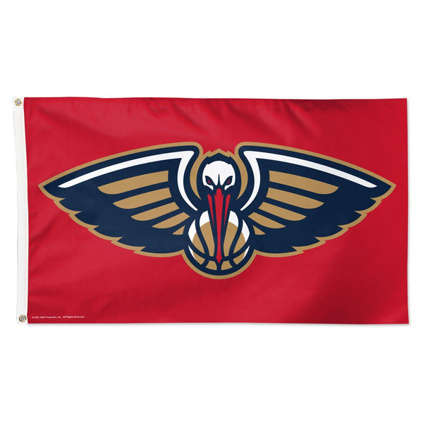 New Orleans Pelicans Red Flag - Deluxe 3' X 5'
