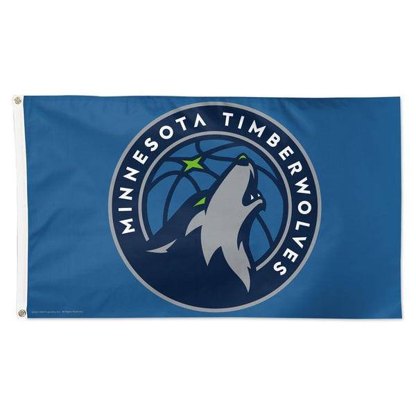 Minnesota Timberwolves Blue Flag - Deluxe 3' X 5'